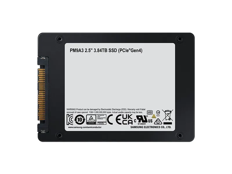 Samsung PM9A3 3,84 TB 2.5" PCI Express 4.0 NVMe V-NAND TLC – Bild 5