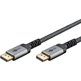 Plus DisplayPort 2.0/2.1 Kabel, 8K @ 144Hz, 54 Gbit/s Plus DisplayPort 2.0/2.1 Kabel, 8K @ 144Hz, 54 Gbit/s