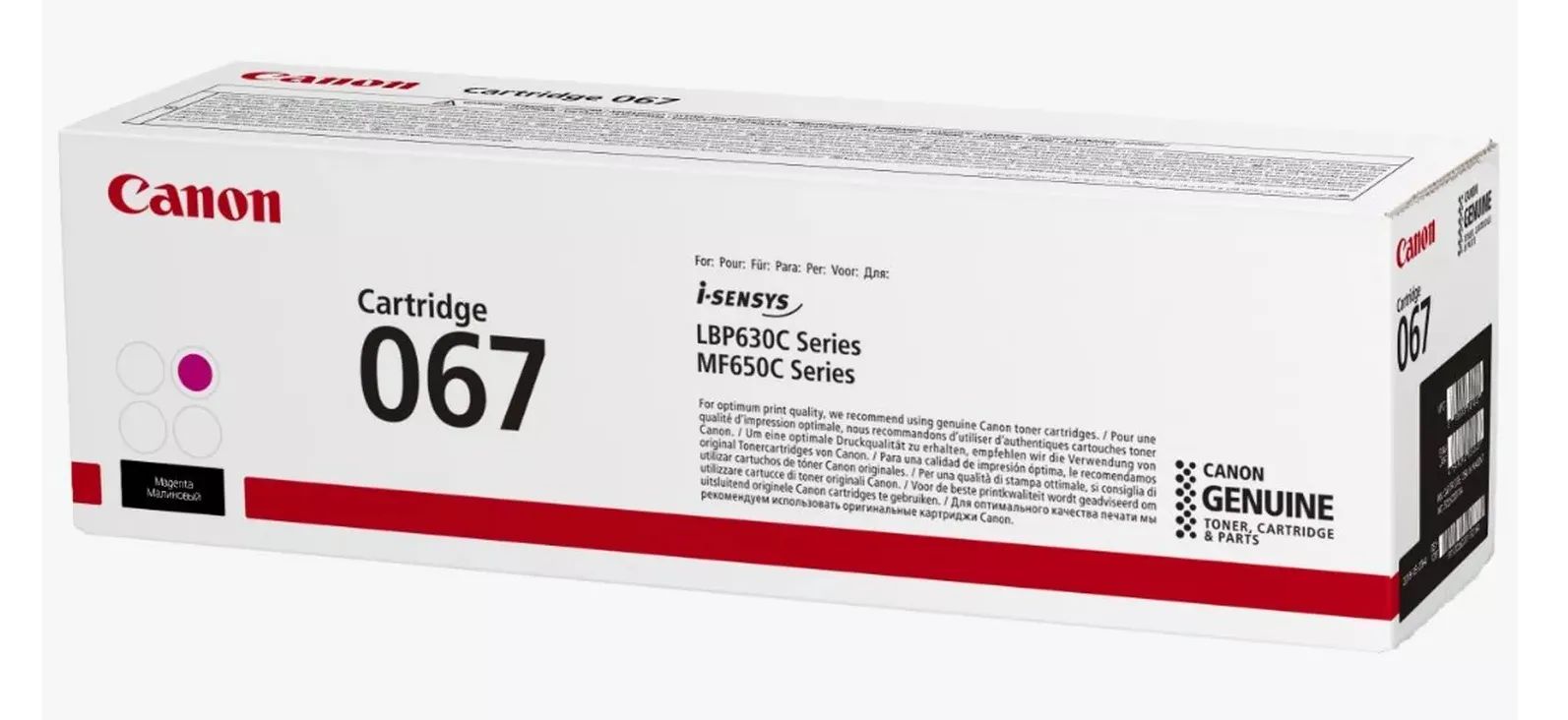 Canon 067 Tonerkartusche 1 Stück(e) Original Magenta – Bild 3