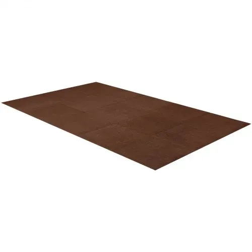 VEVOR Teppichfliesen 609,6 x 609,6 x 5 mm, 20er-Pack, selbstklebender Teppichboden mit Fläche von 7,4 m², Teppich Bodenbelag, einfacher DIY-Austausch für Wohnzimmer und Büro, Dunkelbraun – Bild 10