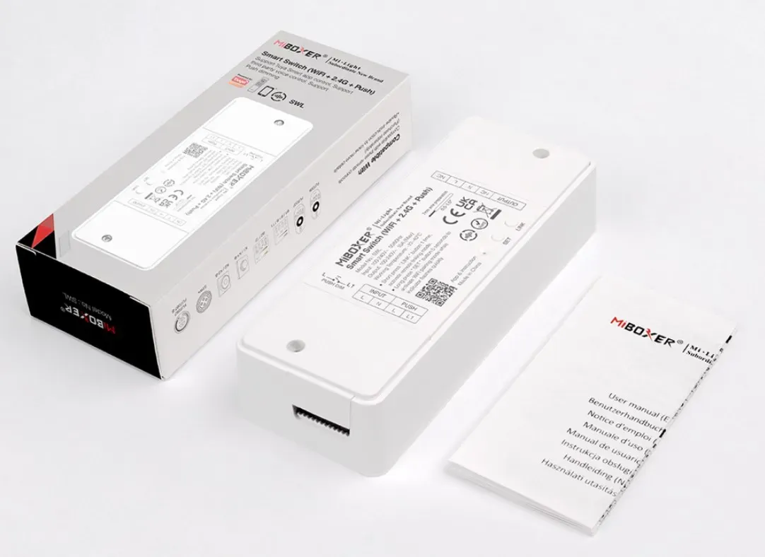 MiBoxer SWL LED Wifi Smart Switch WiFi + 2,4G + Push – Bild 3