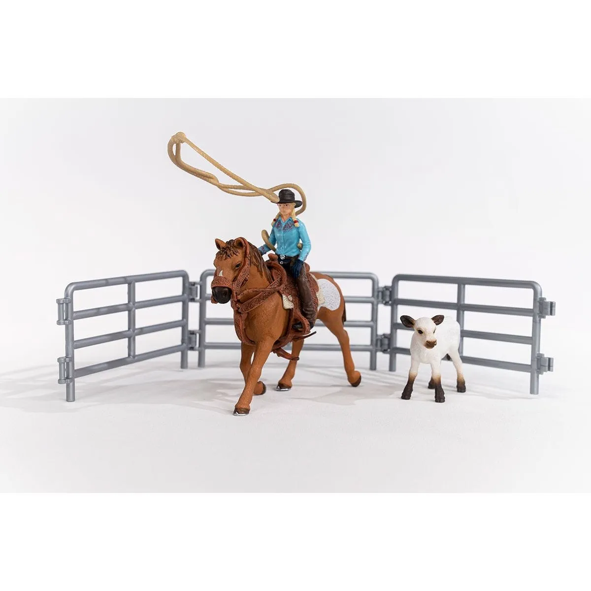 schleich Cowgirl Team Roping Fun – Bild 5