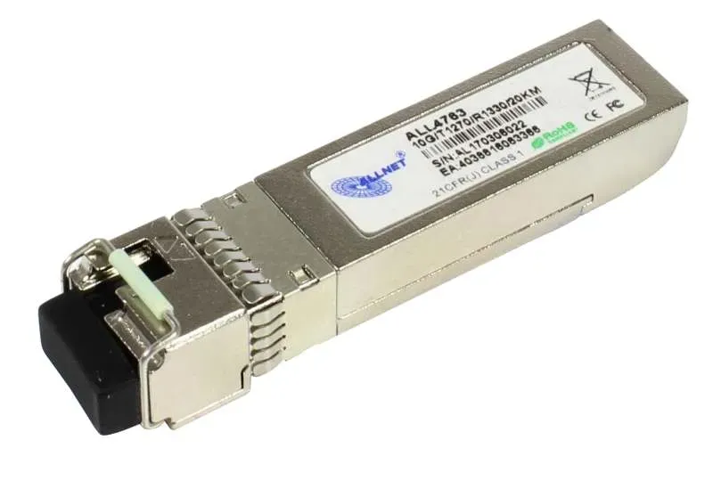 ALLNET Switch Modul ALL4763 SFP+(Mini-GBIC), 10Gbit, B(Bidi)A/LC, Tx1270nm/Rx1330nm, 9u, 20Km, Singlemode, ALLNET Switch Modul ALL4763 SFP+(Mini-GBIC), 10Gbit, B(Bidi)A/LC, Tx1270nm/Rx1330nm, 9u, 20Km, Singlemode,