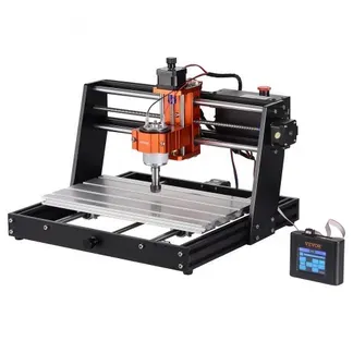 VEVOR CNC-Fräsmaschine, 120 W, Graviermaschine, 3-Achsen-GRBL-Steuerung, Holzgravur-Schnitzfräsmaschinen-Kit, 300 x 200 x 72 mm Arbeitsbereich 1200 U/min für Holz, Acryl, MDF, PVC, Kunststoffschaum VEVOR CNC-Fräsmaschine, 120 W, Graviermaschine, 3-Achsen-GRBL-Steuerung, Holzgravur-Schnitzfräsmaschinen-Kit, 300 x 200 x 72 mm Arbeitsbereich 1200 U/min für Holz, Acryl, MDF, PVC, Kunststoffschaum