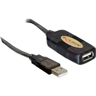 USB 2.0 Aktivverlängerungskabel, USB-A Stecker > USB-A Buchse USB 2.0 Aktivverlängerungskabel, USB-A Stecker > USB-A Buchse