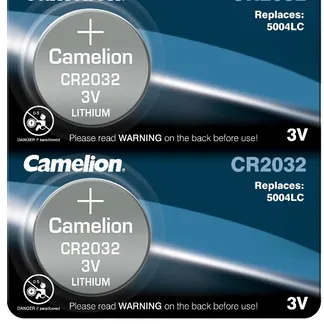 Lithium Knopfzelle CR2032 3V, 20×3,2mm, 5er-Blister Lithium Knopfzelle CR2032 3V, 20×3,2mm, 5er-Blister