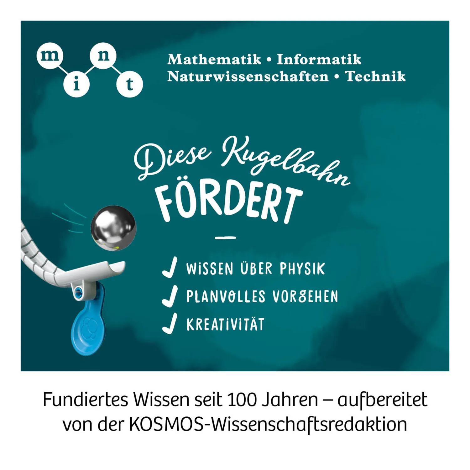 Kosmos 45496891 Aktivitäts/Skill Game & Toy Spielzeug-Murmelbahn – Bild 6