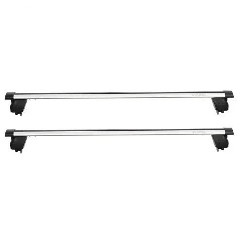 VEVOR 2 x Dachgepäckträger Querträger 75 kg Tragkraft, Abschließbare Dachträger für PKW SUV, Passend für Erhöhte & Bündige Dachreling, 180-1035 mm Relingabstand, für Dachbox Kanu Fahrrad Transportkorb – Bild 9
