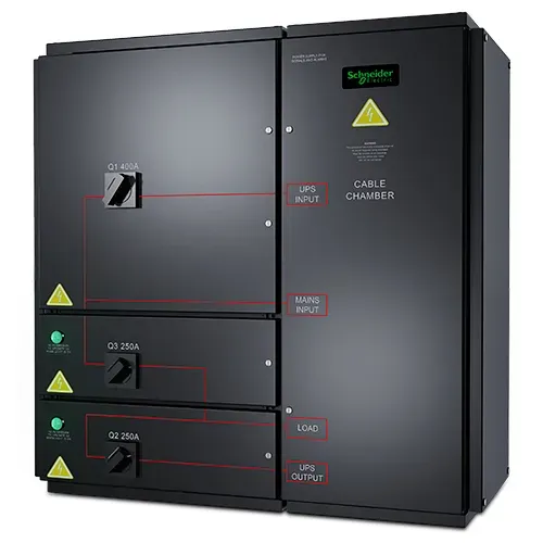APC SYMMETRA PX 96/160 kW WANDMONTIERBARE SCHALTTAFEL MIT WARTUNGS-BYPASS, 400 V – Bild 2