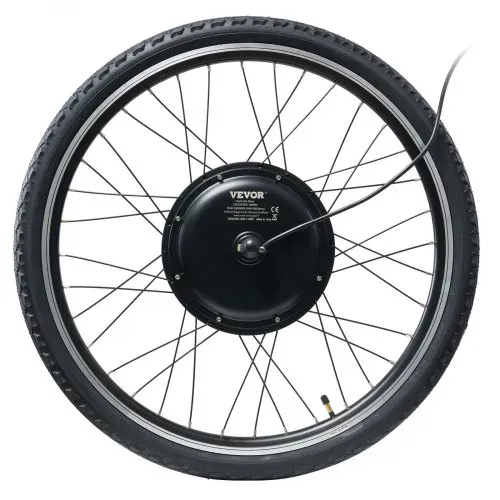 VEVOR 1000 W Elektro-Fahrrad Kit, 48 V 420 U/min φ650mm Vorderrad-E-Bike-Nabenmotorsatz mit verbessertem Geschwindigkeitsregler, Gasgriffsatz, LCD-Display und PAS-System für Rennrad – Bild 8