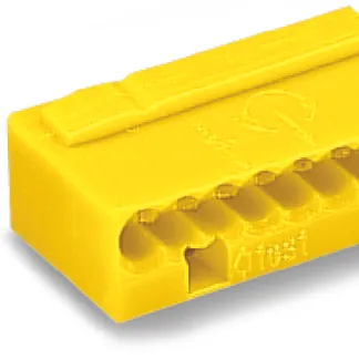 Wago Serie 243- 8-Leiter-Micro-Klemme (50 Stück) gelb Wago Serie 243- 8-Leiter-Micro-Klemme (50 Stück) gelb