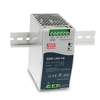 MEAN WELL Netzteil – 48V 240W Hutschiene MEAN WELL Netzteil – 48V 240W Hutschiene