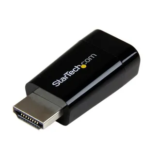 StarTech.com Kompakter HDMI auf VGA Video Adapter/ Konverter ideal für Chromebooks Ultrabooks & Laptops – 1920×1200 StarTech.com Kompakter HDMI auf VGA Video Adapter/ Konverter ideal für Chromebooks Ultrabooks & Laptops – 1920×1200