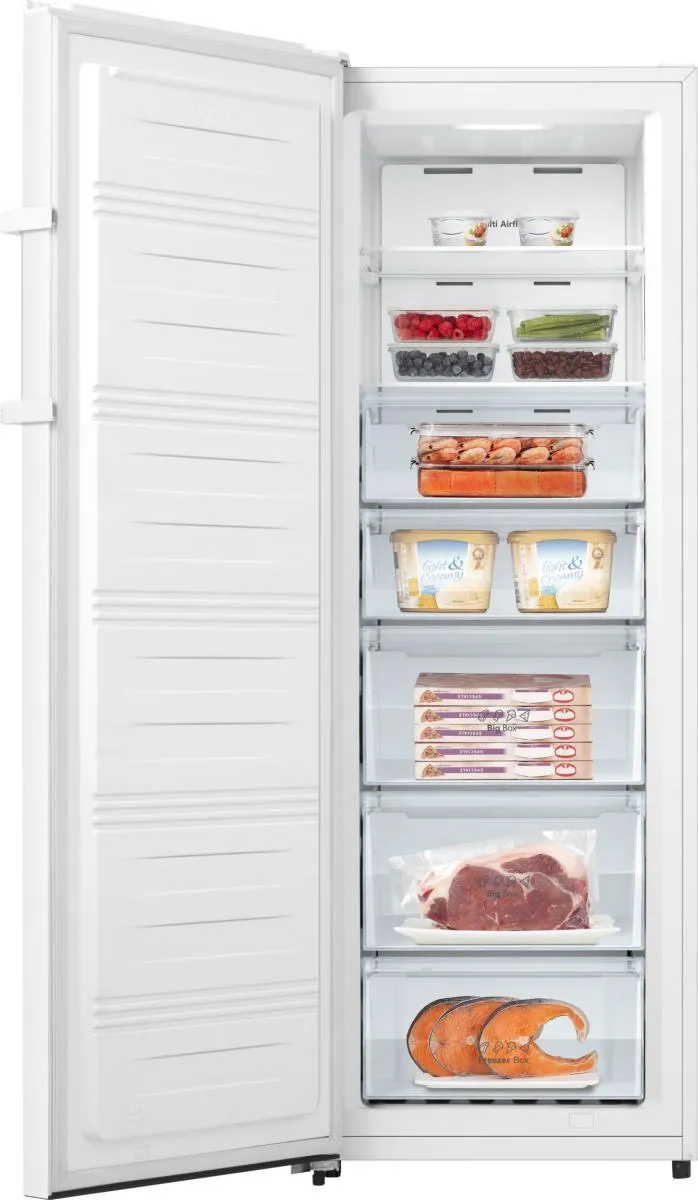 Hisense Freistehend Gefrierschrank, Weiß, 240 l – Bild 4