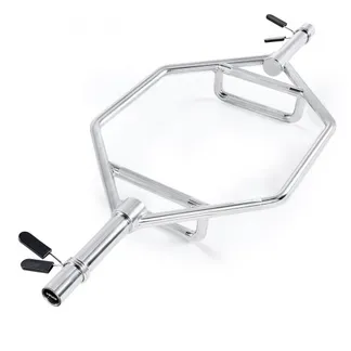 VEVOR Trap Bar Hexagon Hantelstange Langhantel 50 mm 360 kg Tragkraft, Gewichtheben und Krafttrainingsgerät, Heimfitnessstudio für Kniebeugen Kreuzheben Schulterdrücken, Silber VEVOR Trap Bar Hexagon Hantelstange Langhantel 50 mm 360 kg Tragkraft, Gewichtheben und Krafttrainingsgerät, Heimfitnessstudio für Kniebeugen Kreuzheben Schulterdrücken, Silber