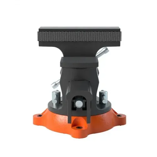 VEVOR 16,7cm Schraubstock 360° Drehbar Sphäroguss Werkbankschraubstock 7,2x7,7cm Amboss Schraubstock 16,5-23,5 Backenöffnung Parallelschraubstock Zwei-Wege-Backen zum Schärfen Schleifen Schneiden – Bild 10