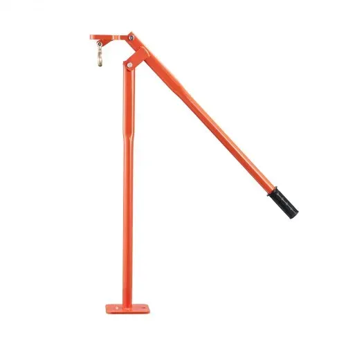 VEVOR T-Pfostenabzieher 914 mm, Zaunpfostenzieher aus Stahl, 300 kg, T-Pfosten-Entfernerwerkzeug für runde Zaunpfosten, Schilderpfosten & Baumstümpfe, Hebekette nicht im Lieferumfang enthalten – Bild 9