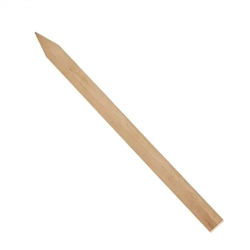 VEVOR Holzpfähle, 25 Stk. 12,7x38,1x609,6 mm Holzpflöcke, Holzpfosten mit scharfer Spitze, Zaunpfähle aus Tannenholz, Wegweiser für Schlammzäune, Hinterhofbegrenzungen, Grundlinien – Bild 9
