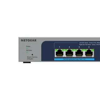 NETGEAR 8-port Ultra60 PoE++ Multi-Gigabit (2.5G) Ethernet Plus Switch Managed L2/L3 2.5G Ethernet (100/1000/2500) Power over Ethernet (PoE) Grau NETGEAR 8-port Ultra60 PoE++ Multi-Gigabit (2.5G) Ethernet Plus Switch Managed L2/L3 2.5G Ethernet (100/1000/2500) Power over Ethernet (PoE) Grau