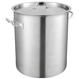 VEVOR Kochtopf 39,7 L Edelstahl, 350 x 410 mm Großvolumiger Suppentopf Komposit-Basis, als Spargeltopf Soßentopf Geeignet, Praktischer Küchentopf Große Zutaten, Induktionsherd Topf Induktionskochtopf VEVOR Kochtopf 39,7 L Edelstahl, 350 x 410 mm Großvolumiger Suppentopf Komposit-Basis, als Spargeltopf Soßentopf Geeignet, Praktischer Küchentopf Große Zutaten, Induktionsherd Topf Induktionskochtopf