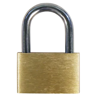 Vorhängeschloss aus Messing 25 mm, inkl. 3 Schlüsseln Vorhängeschloss aus Messing 25 mm, inkl. 3 Schlüsseln