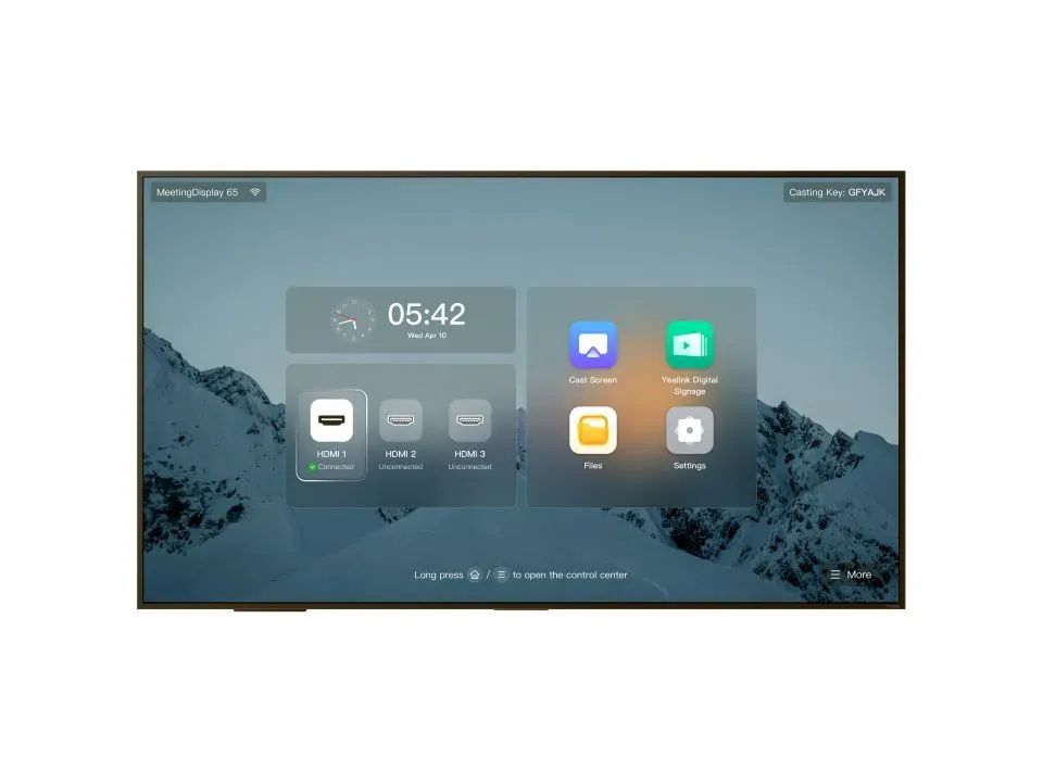Yealink MSFT – Meeting Display MD55 Yealink MSFT – Meeting Display MD55