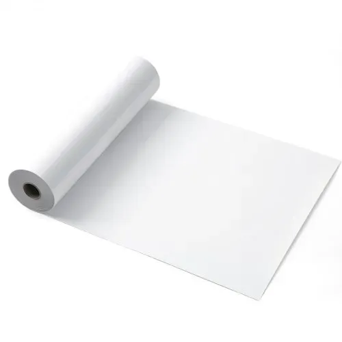VEVOR Vinylfolie Wärmeübertragung Transferfolie (304,8 x 15240 mm), glänzend weiße HTV-Bügelvinylrolle, kompatibel mit Schneidemaschinen, für verschiedene Materialien T-Shirts Kissen Hüte – Bild 8