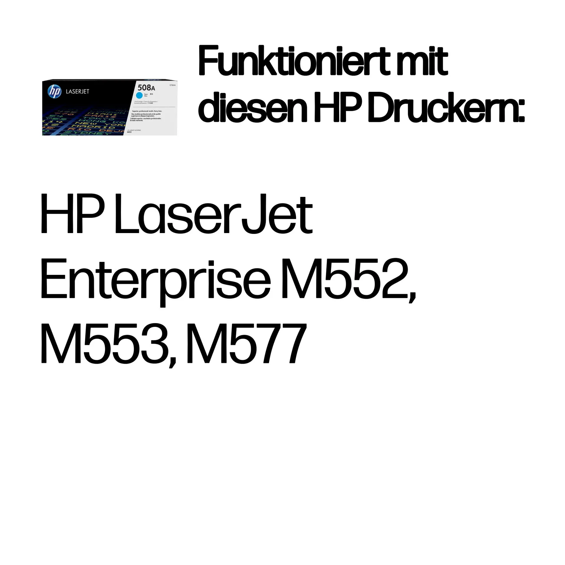 HP 508A Cyan Original LaserJet Tonerkartusche – Bild 2