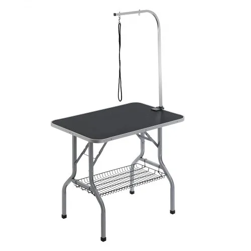 VEVOR Trimmtisch 985x615x1662mm Schertisch Edelstahl Hundepflegetisch 150kg Tragfähigkeit Frisiertisch Hund Faltbar Tierpflegetisch 914,4×609,6mm Desktop Ideal für Baden Trimmen Trocknen Bürsten VEVOR Trimmtisch 985x615x1662mm Schertisch Edelstahl Hundepflegetisch 150kg Tragfähigkeit Frisiertisch Hund Faltbar Tierpflegetisch 914,4×609,6mm Desktop Ideal für Baden Trimmen Trocknen Bürsten