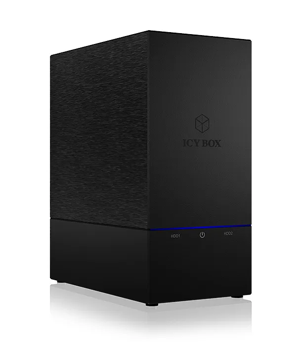 ICY BOX IB-RD3621U3, RAID-System für 2x 3,5" SATA III HDD zu USB 3.2 Gen 1 Host, RAID 0, 1, Large, Single, schwarz – Bild 5