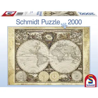 Puzzle Historische Weltkarte Puzzle Historische Weltkarte