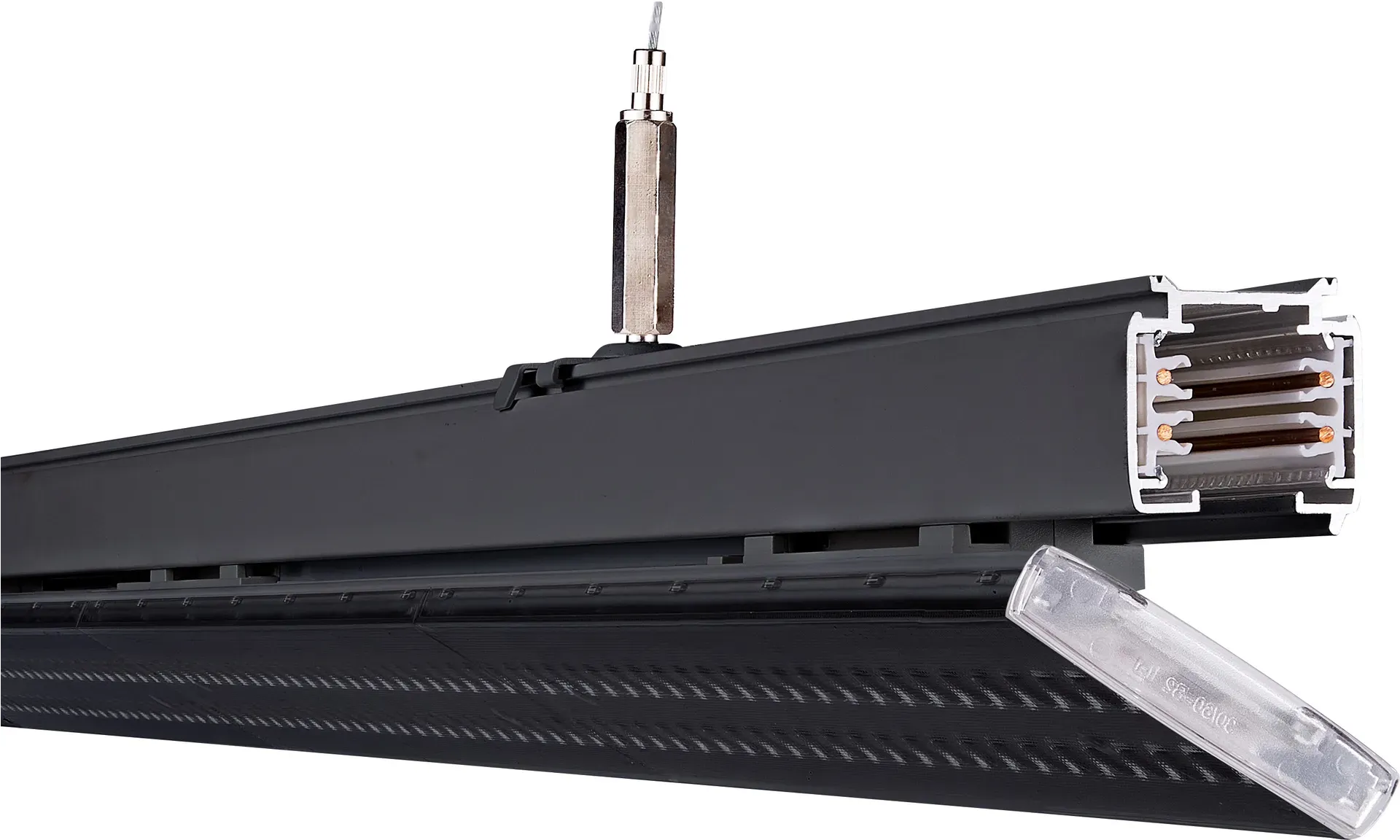 LED Stromschienen-Linearstrahler VLG 50W 90° CRI>80 – 3-Phasen schwarz | Synergy 21 TypeB – Bild 4