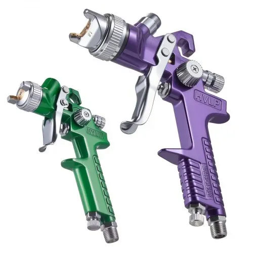 VEVOR 3-tlg. Farbsprüh-Set, Lackierpistole, Spritzpistole mit 3 Düsen (1/1,4/1,8 mm), 3 Bechern und Luftregler, Schwerkraft-Autolack-Sprühgerät für Grundierung, Decklack und Ausbesserung – Bild 9