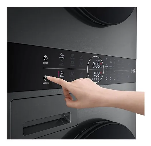 LG WT1210BBF Wäschetrockner Freistehend Frontlader 12 kg Schwarz – Bild 7