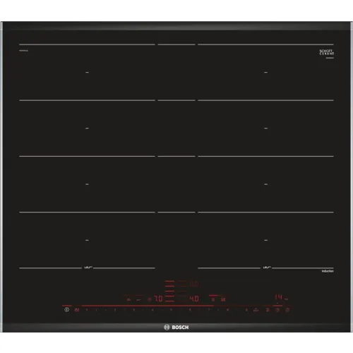 Bosch Serie 8 PXY675DC1E Kochfeld Schwarz Integriert Zonen-Induktionskochfeld 4 Zone(n) Bosch Serie 8 PXY675DC1E Kochfeld Schwarz Integriert Zonen-Induktionskochfeld 4 Zone(n)