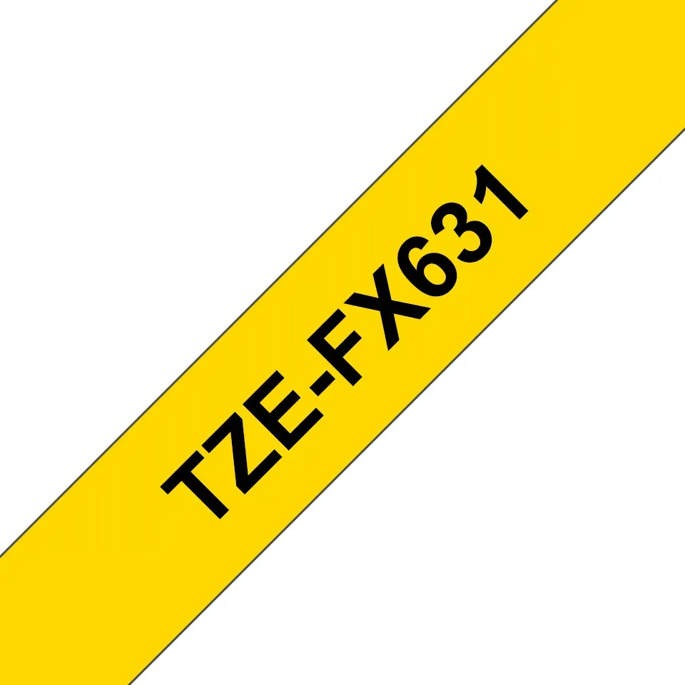 Brother TZE-FX631 Etiketten erstellendes Band TZ Brother TZE-FX631 Etiketten erstellendes Band TZ