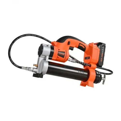 VEVOR Akku-Fettpresse, 55 MPa, Einhandfettpresse mit 2,0 Ah Akku & LED-Licht, 76,2 cm Schlauch & Tragetasche, Auslöser, Kompatibel mit 18V Makita-Akkus, Schmieren von Fahrzeugen oder Maschinen – Bild 10