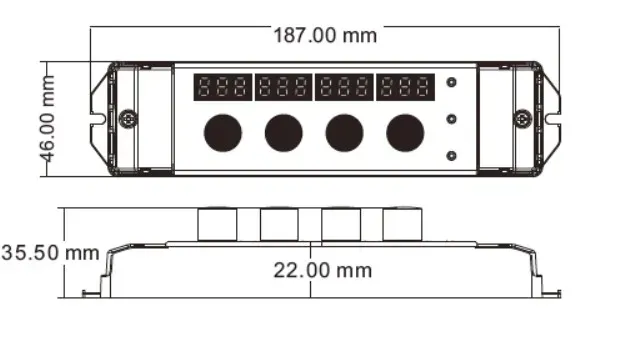 Synergy 21 LED Serie EOS 50 RF Controller RGB-W – Bild 5