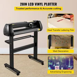VEVOR Vinyl Schneidemaschine Schneideplotter 720 mm SignMaster Bodenständer, Plottermaschine Schnittgeschwindigkeit 10–800 mm / s, Schnittkraft 10-500 g, Schrittmotor, fünf Vinylrollen, 16 MB, 13,5 kg VEVOR Vinyl Schneidemaschine Schneideplotter 720 mm SignMaster Bodenständer, Plottermaschine Schnittgeschwindigkeit 10–800 mm / s, Schnittkraft 10-500 g, Schrittmotor, fünf Vinylrollen, 16 MB, 13,5 kg