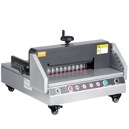 VEVOR elektrischer Papierschneider (330,2 mm Schnittbreite / 4 cm Schnittstärke), Desktop-Papierschneidemaschine mit Tastensteuerung, Papierschneider für Büro Schule Druckerei, Papier Schneiden – Bild 9