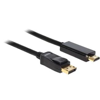 Adapterkabel DisplayPort Stecker > HDMI Stecker Adapterkabel DisplayPort Stecker > HDMI Stecker