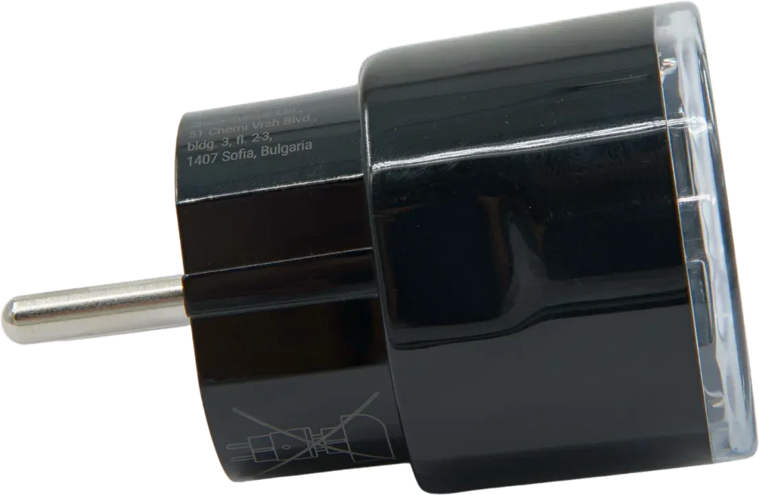 Shelly · Plug & Play "Plug PM Gen3 Black" · Smarter Energiezähler · Messfunktion · WLAN · BT · schwarz – Bild 4