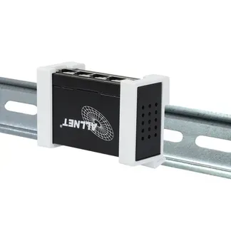 Shelly • Hutschiene • „Pro Verteiler Switch 4“ • 4x Pro Anschlüsse • 1x LAN Eingang • Lüfterlos • by ALLNET Shelly • Hutschiene • „Pro Verteiler Switch 4“ • 4x Pro Anschlüsse • 1x LAN Eingang • Lüfterlos • by ALLNET