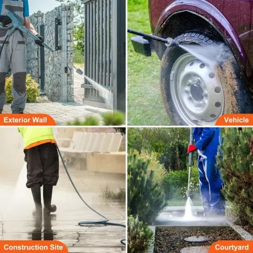 VEVOR Hochdruckreinigerpumpe, 3/4-Zoll-Welle, Triplex-Kolben, 3300PSI, 3GPM, Ersatz-Hochdruckreinigerpumpen-Set, Teile-Waschmaschinenpumpe, kompatibel mit Simpson MorFlex-Modellen 40224, 40225, 40226 – Bild 5
