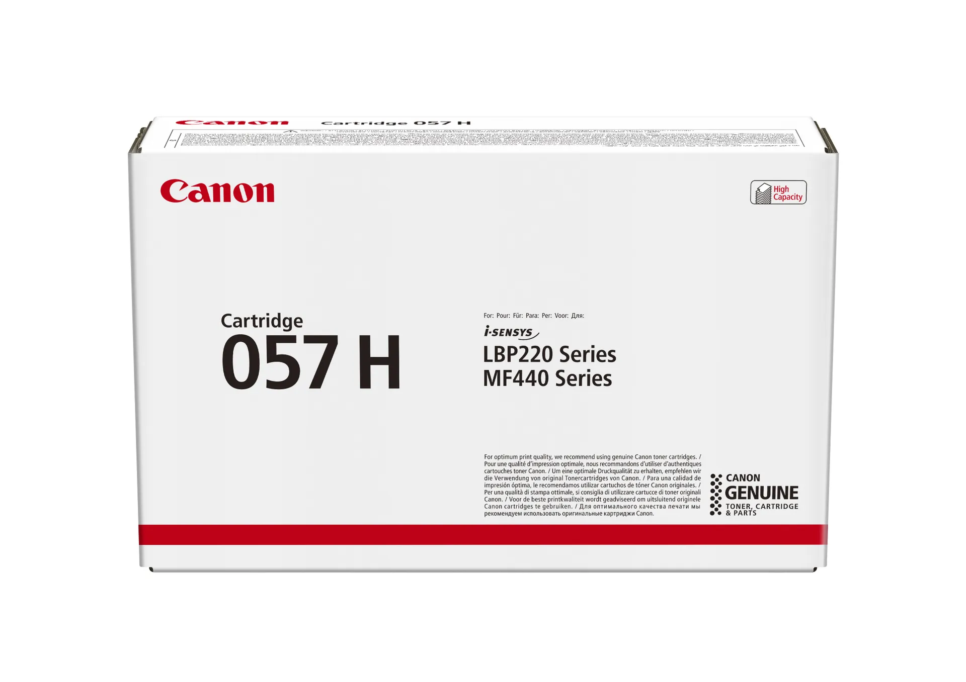 Canon i-SENSYS 057H Tonerkartusche 1 Stück(e) Original Schwarz Canon i-SENSYS 057H Tonerkartusche 1 Stück(e) Original Schwarz