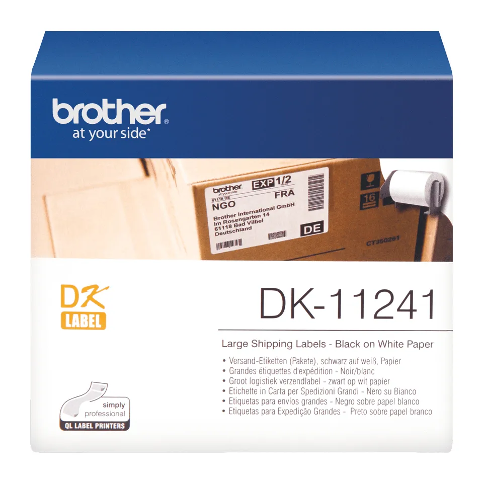 Brother DK-11241 Druckeretikett Weiß – Bild 2