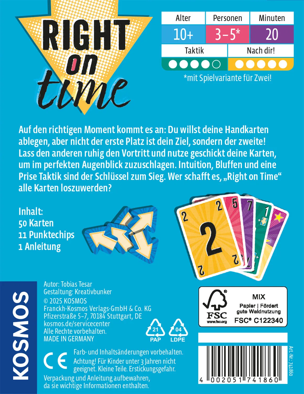 Kosmos 47855836 Brettspiel Kartenspiel Strategie – Bild 2