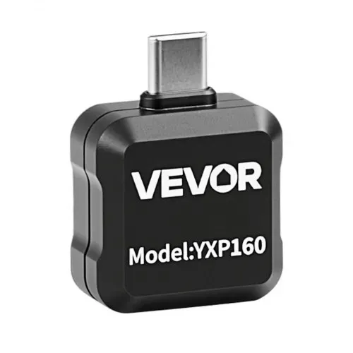 VEVOR Wärmebildkamera für Android, 320x240 Super IR 160x120 IR-Auflösung Thermobildkamera für Smartphone Tablet mit USB-C Anschluss, 25Hz Infrarotkamera mit 15 Farbpaletten für -20°C-550°C Inspektion – Bild 8