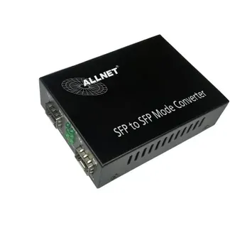 ALLNET Medienkonverter 1000BASE-SX/-LX auf 1000BASE-SX/-LX Single-/Multimode SFP Mini-GBIC Anschluss “ALL-MC108G-SFP-SFP” ALLNET Medienkonverter 1000BASE-SX/-LX auf 1000BASE-SX/-LX Single-/Multimode SFP Mini-GBIC Anschluss “ALL-MC108G-SFP-SFP”