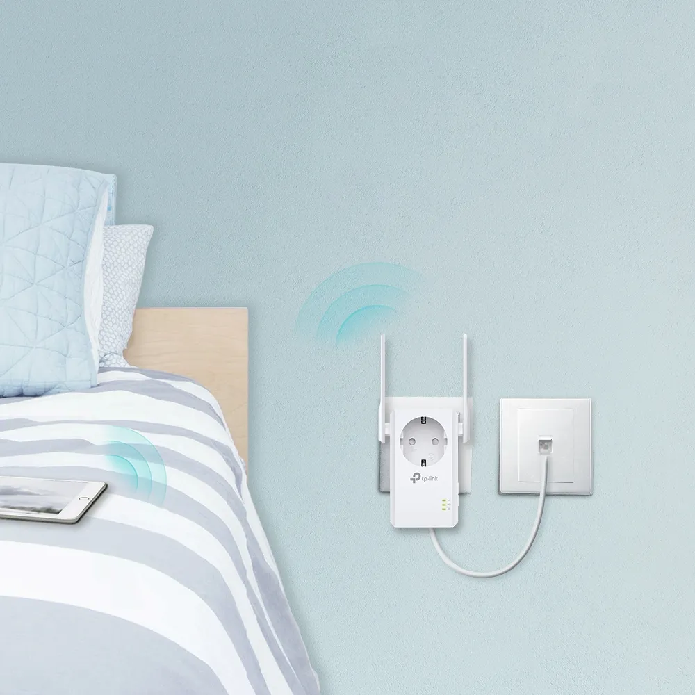 TP-Link 300 Mbit/s-WLAN-Repeater mit integrierter Steckdose – Bild 6